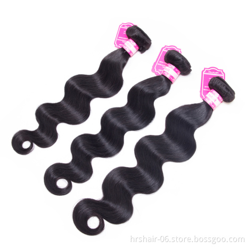 Alibaba express Brazilian hair weave wholesale unprocessed Body wave virgin brazilian hair bundles with closure frontal